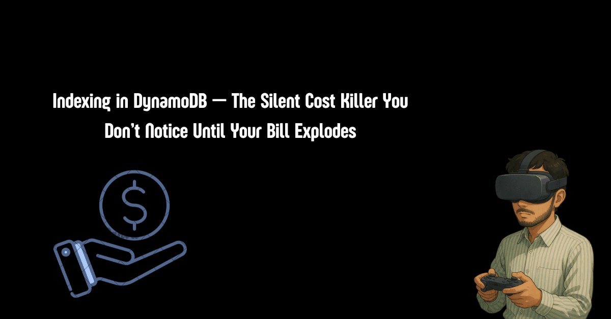 Indexing in DynamoDB — The Silent Cost Killer You Don’t Notice Until Your Bill Explodes