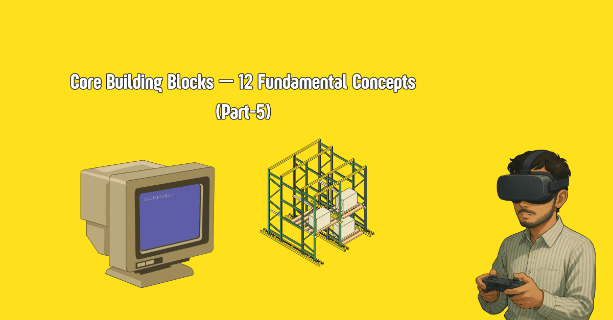 Core Building Blocks — 12 Fundamental Concepts (Part 5)